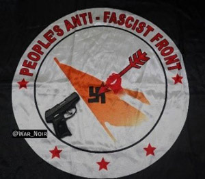 Logos of People’s Anti-fascist  Forces and The Resistance Front