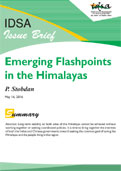Emerging Flashpoints in the Himalayas